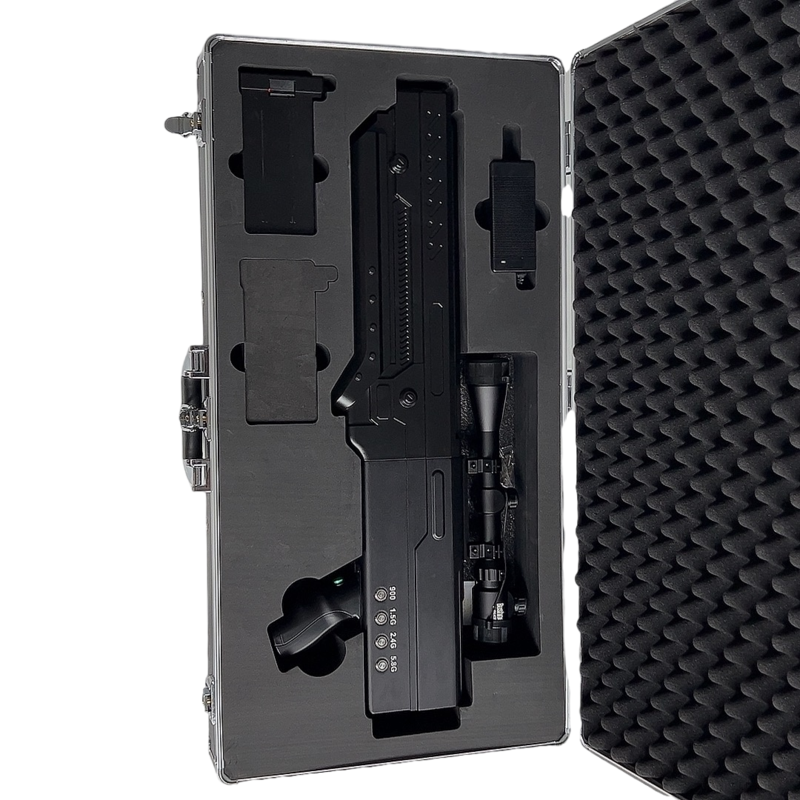  汉南手持便携式枪型低空防御反制四通道B型